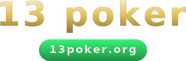 13 poker logo